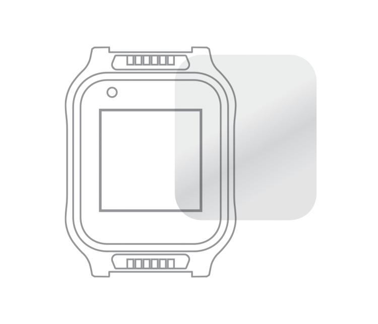 Glass screen protector for MyKi 4 watch